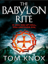 The Babylon Rite (eBook)